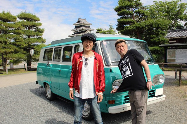 千原ジュニア“愛車のキャンピングカー”で信州をドライブ「注目してほしい」