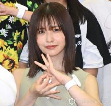 長濱ねる、小学生たちと笑顔でダンス　デフリンピック特別授業に参加で手話も披露「これからも学び続けていきたい」