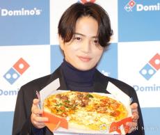 timelesz菊池風磨、ドミノ・ピザの“顔”就任　メンバー増員で「いろんな種類を頼める」