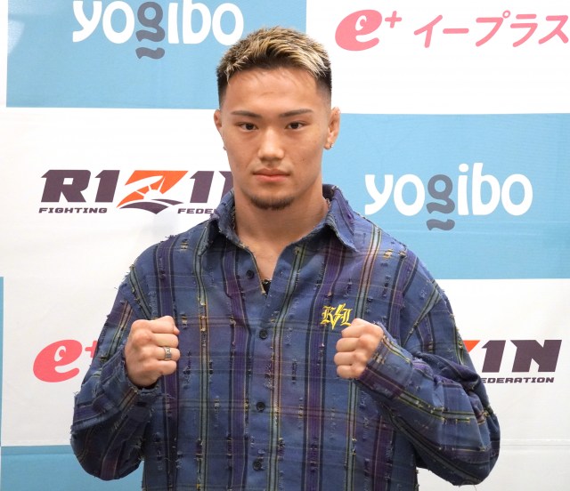 【RIZIN】“新世代ストライカー”高木凌、対戦相手の萩原京平には「リズムを作らせない」試合に向けた意識に変化も