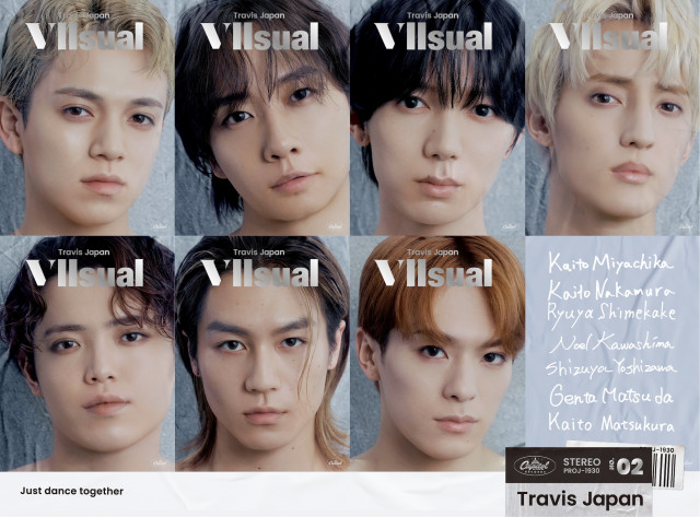 Travis Japan、2ndアルバム『VIIsual』全形態ジャケット写真＆収録曲を公開