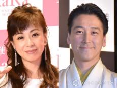 羽野晶紀、夫・和泉元彌と笑顔の2ショット「こちら側が幸せな気持ちに」　夫婦で募金活動応援