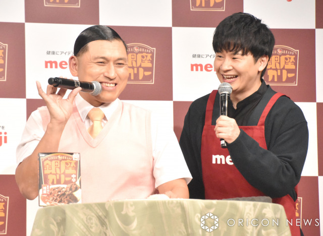 若林正恭、食レポで「すきぃー」生披露「南原さん、見てますか？」　春日は3方向へ「うまし！」