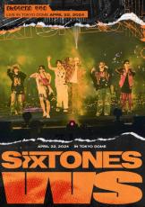 SixTONES、初の4大ドームツアー収録作品、5作連続映像3部門同時1位【オリコンランキング】