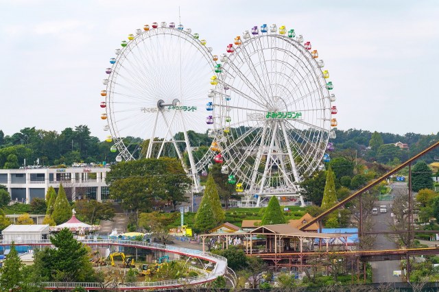 よみうりランド、新観覧車「Sky-Go-LAND」お披露目　日本で唯一の“ツイン観覧車”