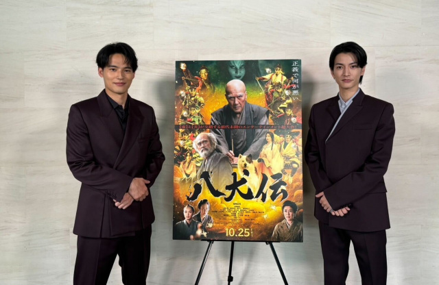 渡邊圭祐、水上恒司らキャスト陣も圧倒された　『八犬伝』芳流閣シーンのVFXメイキング映像解禁