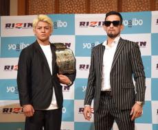 【RIZIN】鈴木千裕「俺は逃げたことがない」クレベル「三角絞めで一本取りたい。来年は平本蓮を待ってます」