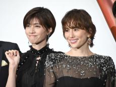 米倉涼子＆内田有紀、まさかの一致に思わずハイタッチ「ひろみちこ一緒でした！」　12年の“相棒”も今作でラスト