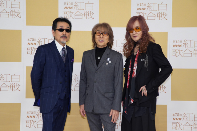 【紅白リハ】50周年のTHE ALFEE、今年の漢字は“古”「ビンテージです」　3人そろって“古希での地毛”アピール