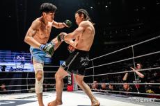 【RIZIN】MMAデビュー戦の桜庭大世、矢地祐介を“衝撃”の26秒KO　父・桜庭和志が見守る中「七光りでも強いんだぞ」