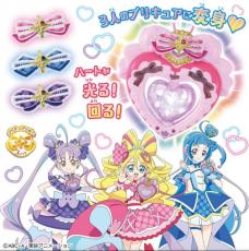 放送前なのに…プリキュア新作『キミプリ』変身アイテム発売　キュアキュンキュンら3人のなりきり遊び