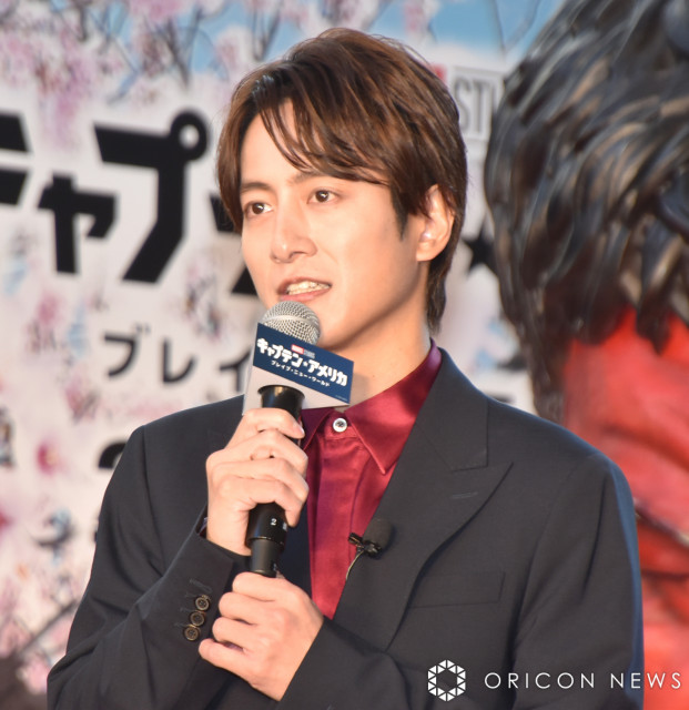 溝端淳平、結婚発表後初の公の場　『キャプテン・アメリカ』サム・ウィルソン役に思い「本当に感慨深い」