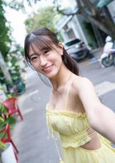 “NMB48のグラビア番長”上西怜、写真集の表紙＆タイトル公開