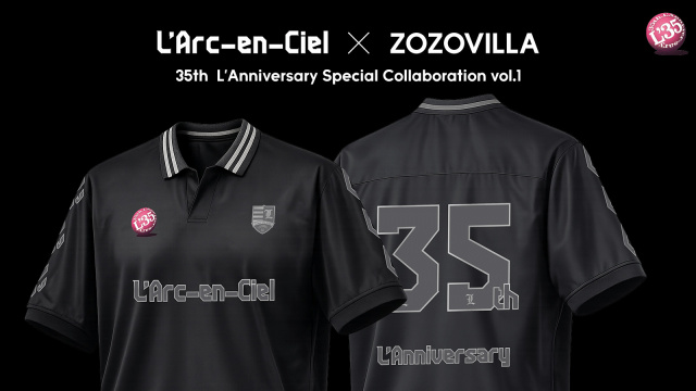 L'Arc-en-Ciel×ZOZOVILLA、35周年記念アイテム発売 今秋には第2弾も