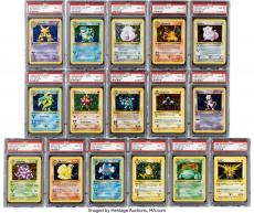 初期ポケモンカード全102枚セット、約1億9955万円で落札 公開販売