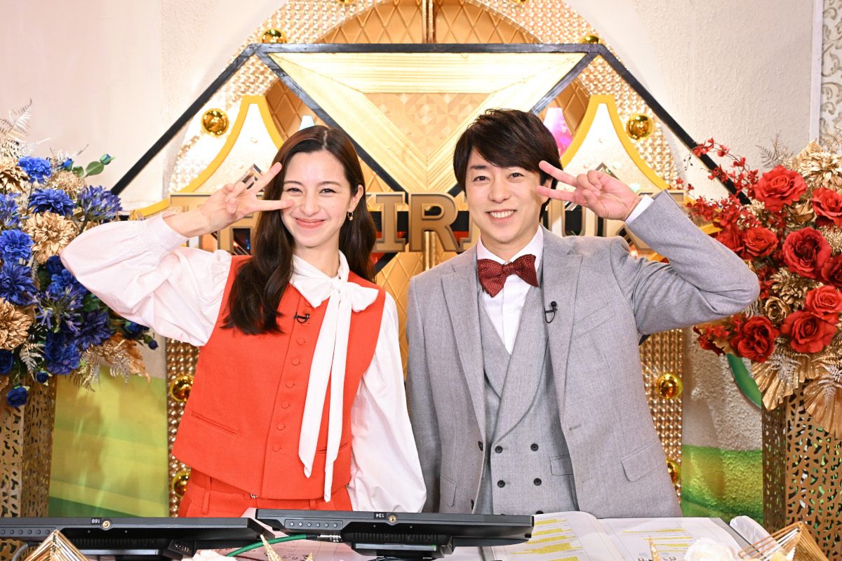 櫻井翔＆中条あやみMC「ドラマでクイズ！THEキリヌキ」二宮和也は ...