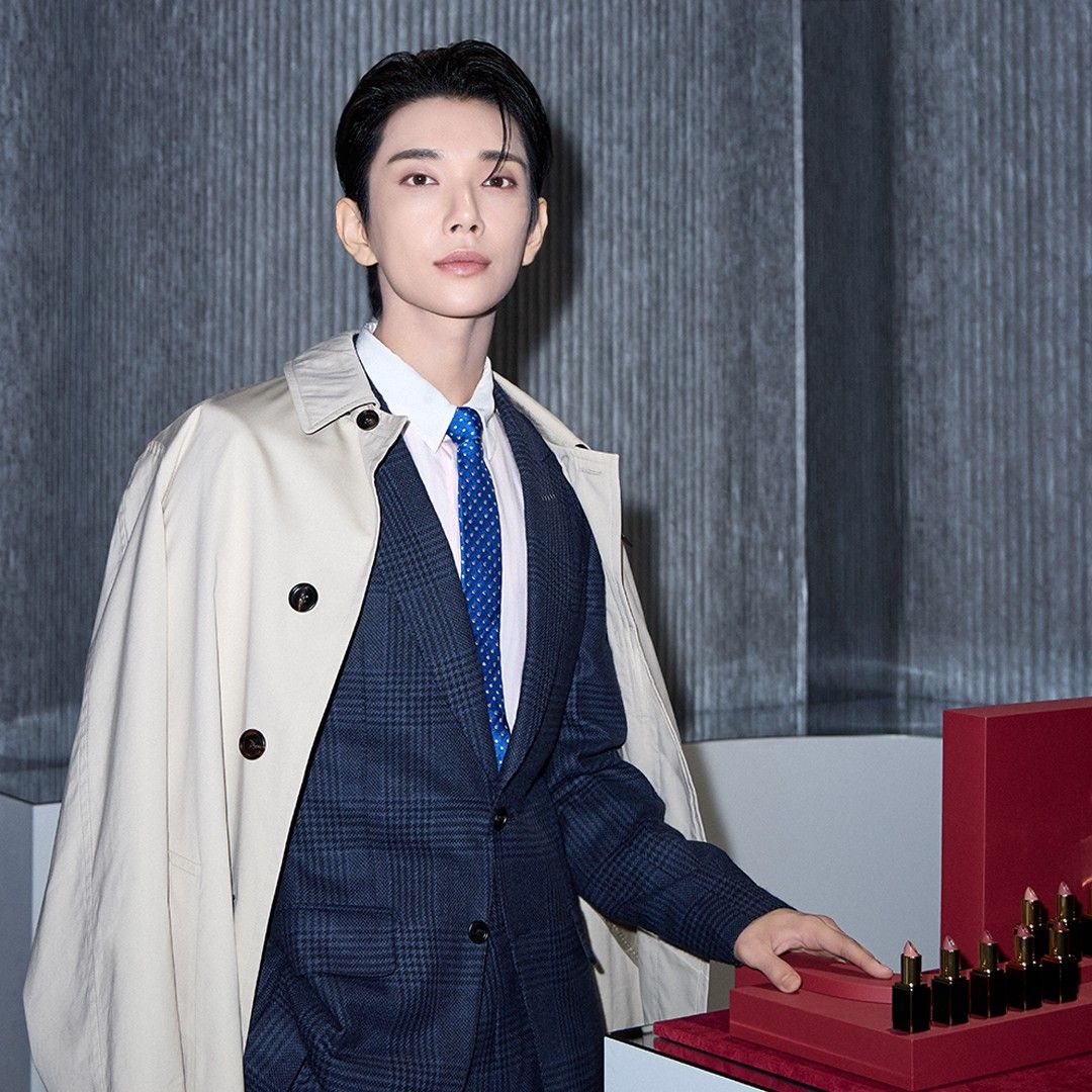 SEVENTEEN・ジョシュア、洗練メイクで「TOM FORD BEAUTY」イベントに