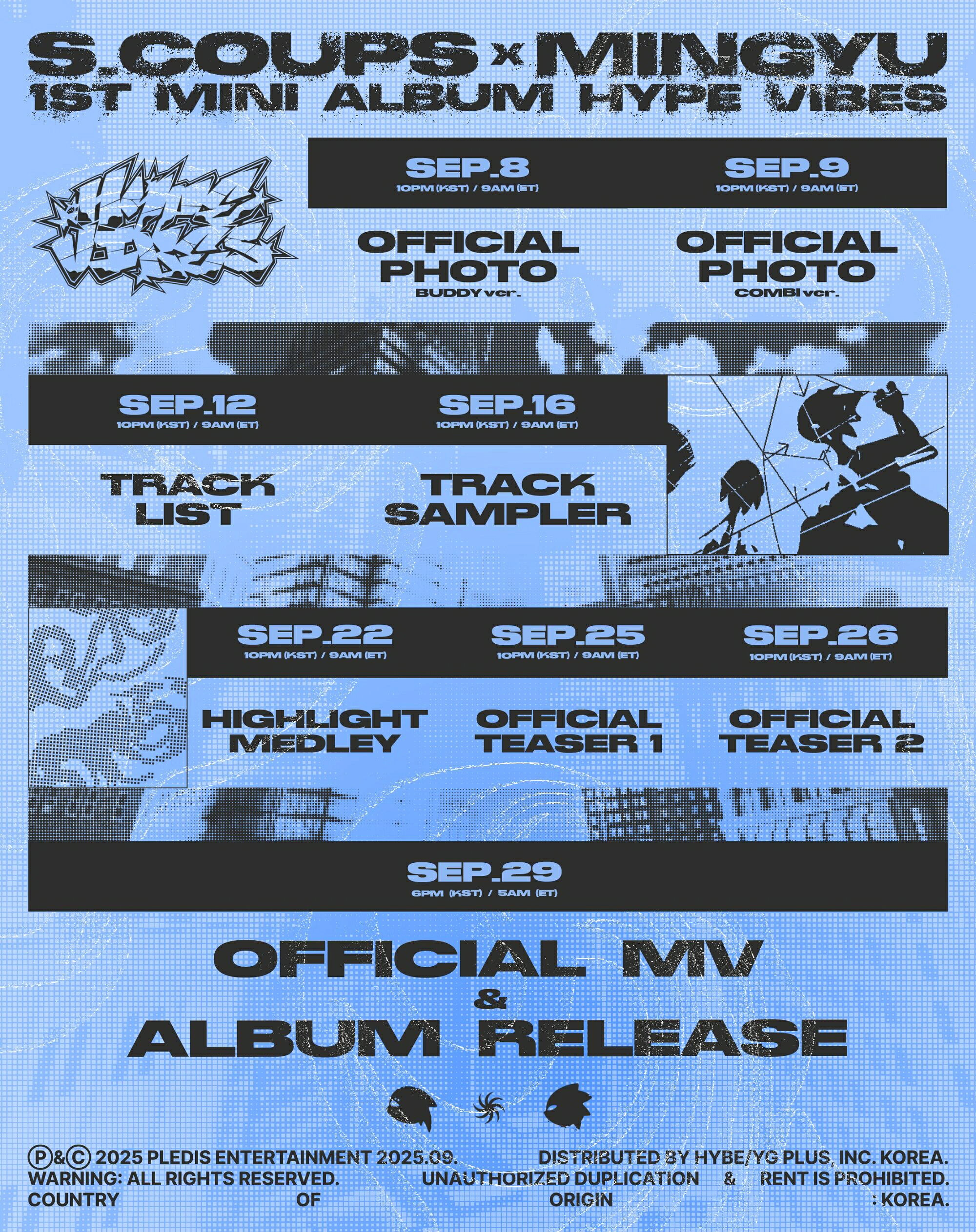 SEVENTEEN CxM Hype Vibes ユニバ ラキドロ ミンギュ seventeen CxM HYPE VIBES エスクプス ミンギュ ユニバ特典 通常