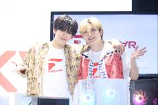 超特急・リョウガ＆ユーキ、「FREXAR」発表会に登場！ 「 いつかLEO様