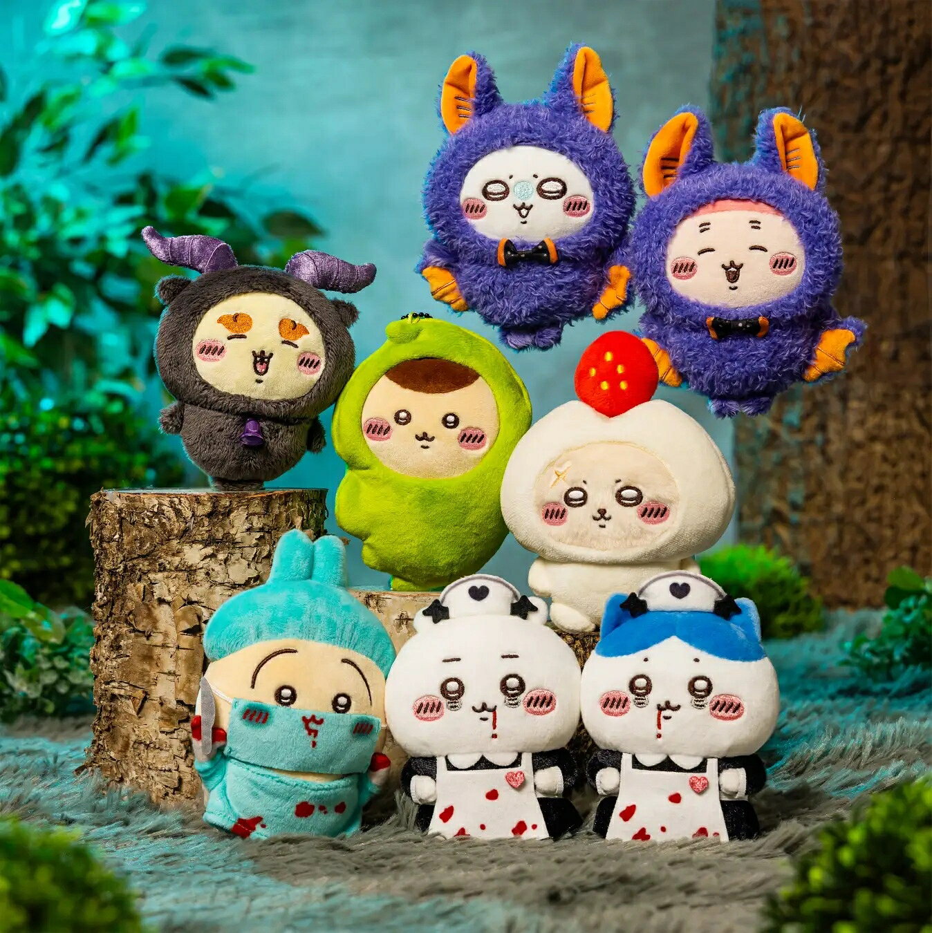 ナース姿のちいかわ＆ハチワレ登場♡ ハロウィン仮装のマスコット本日 