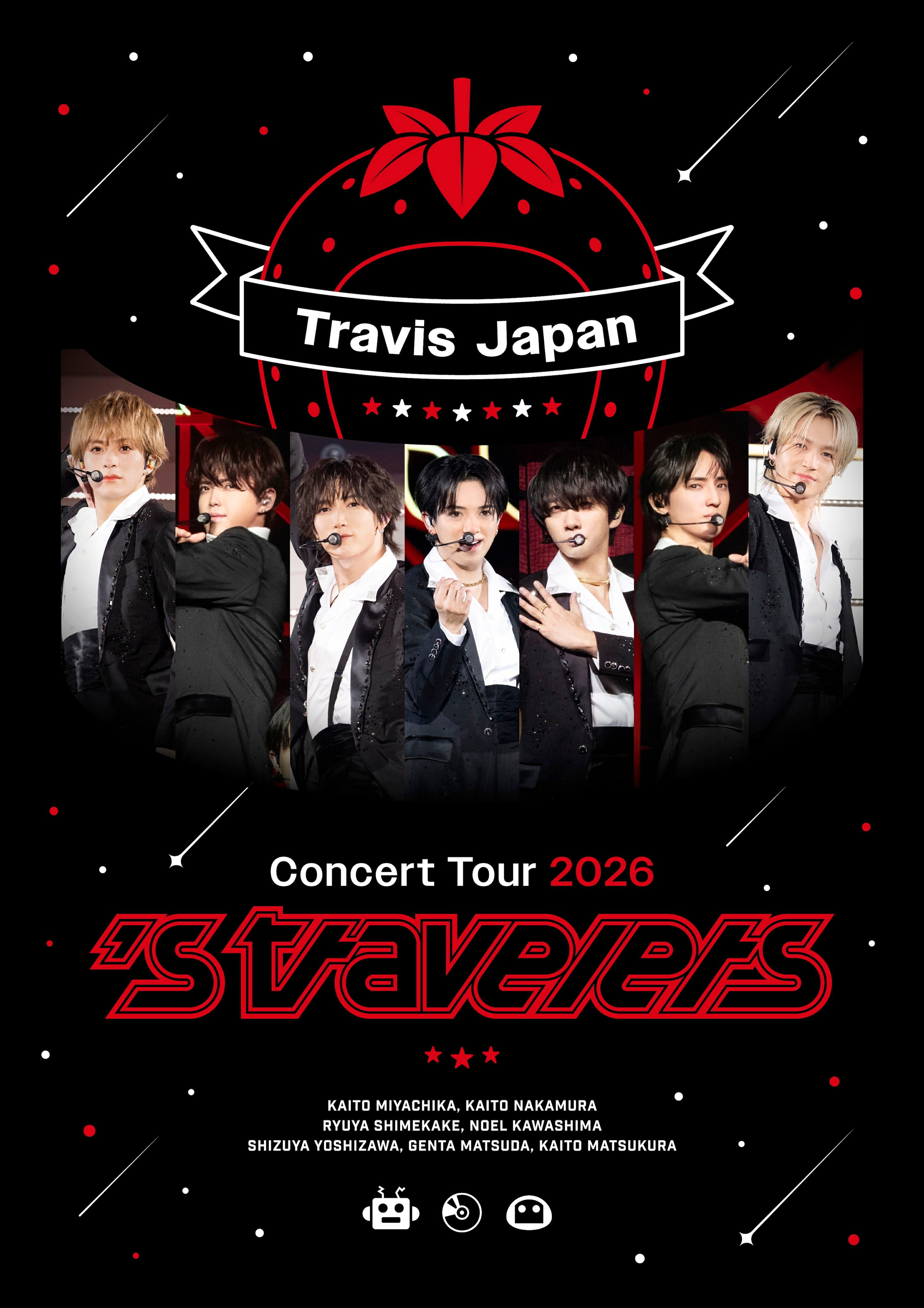 Travis Japan「's travelers」ジャケ写公開♪ グッズにはツアーで登場