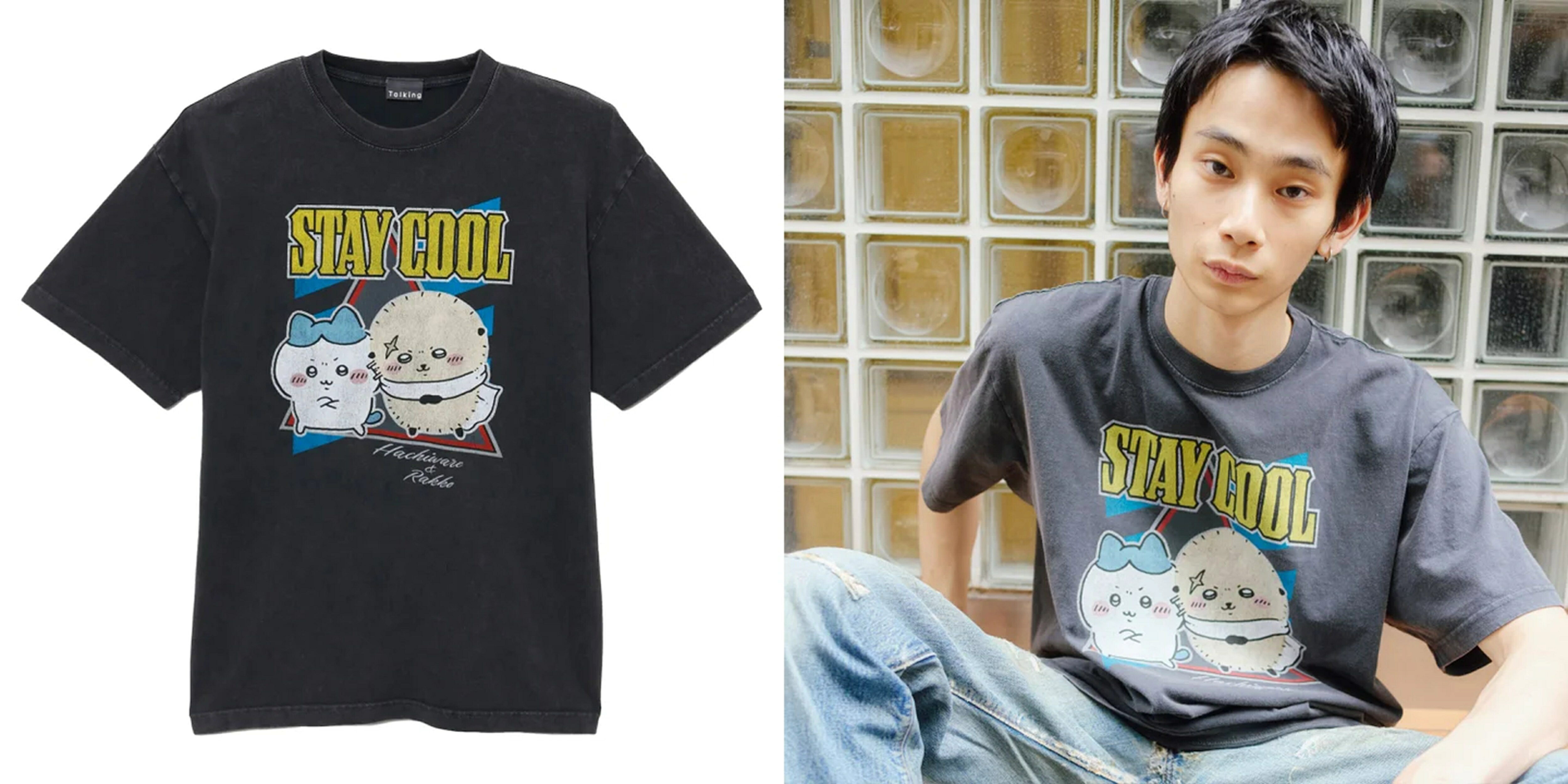 ちいかわたちが“ROCK”になって登場！ 明日先行販売のTシャツ