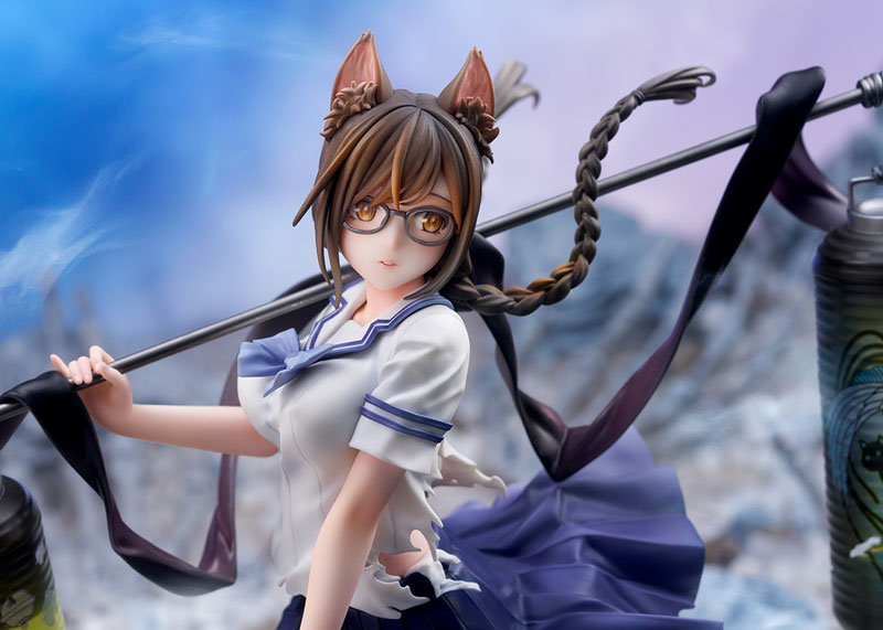 化物語』羽川翼が豪華フィギュアになる！“弔いの提灯”担ぎ…発光機構も
