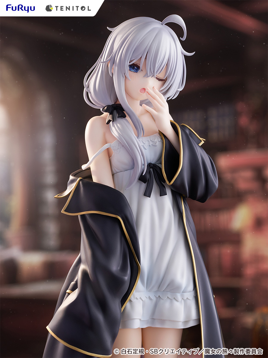 魔女の旅々』イレイナが“けだるげ”姿でフィギュア化！30cmと大きめでも