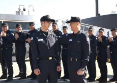 韓国海軍の潜水艦に初の親子乗組員誕生