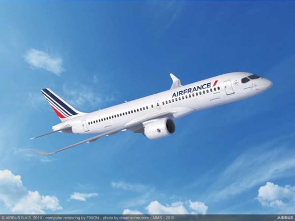 エールフランスがエアバスA220を60機大量発注 A380は2022年退役