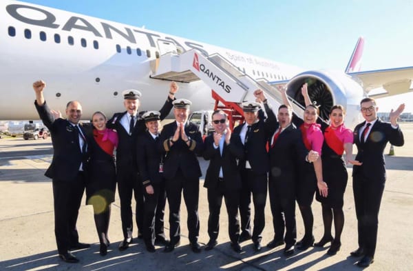 カンタス航空 カンタス航空 Qantas Airways (VH-ZNG) Boeing 787-9 羽田空港