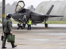 イギリス空軍F-35 アメリカでのレッドフラッグ演習に出発