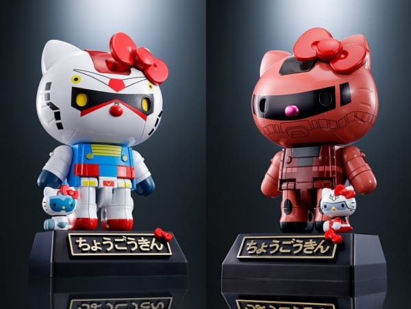 シャアがキティちゃんに……機動戦士ガンダムとハローキティが