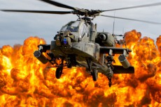 攻撃ヘリコプターAH-64アパッチが生産2500機を達成