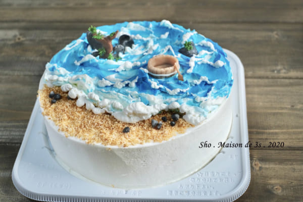 佐渡愛あふれるパティシエ作の「ジオラマケーキ」がすごい 食べるのが