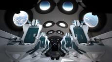 宇宙旅行会社ヴァージン・ギャラクティック　宇宙船の内装公開