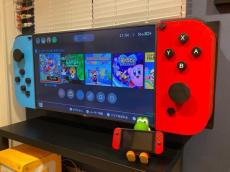 パパからの「巨大Nintendo Switch」のプレゼントに子供も大喜び