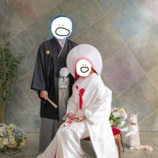 人生の門出だニャン　結婚写真に写りこんだ猫ちゃん