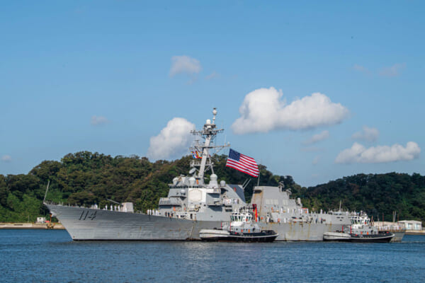 アメリカ海軍 横須賀基地に駆逐艦ラルフ・ジョンソンを配備｜Infoseek
