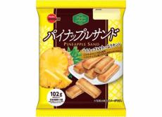 ブルボン「パイナップルサンド」と「ラングロールショコラ」新発売