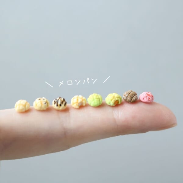 指に広がる色とりどりのメロンパン 粘土細工で表現する「小さなパン屋