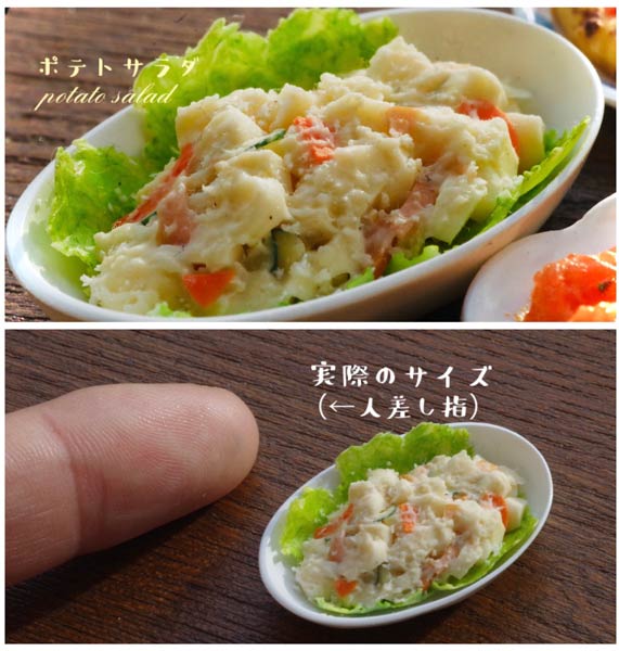 指先サイズにディティールを凝縮！ ミニチュア食品サンプルの再現度が