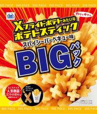 ミニストップのホットスナック「Xポテト」と「クランキーチキン」のスナック菓子がBIGサイズに