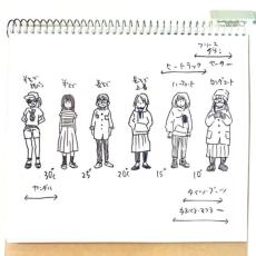 寒暖差の大きい今の時期に　「気温別服装イラストメモ」が超便利