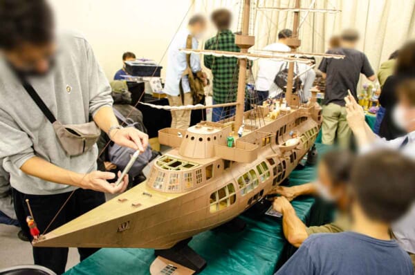 宮崎アニメの模型作品がたくさん！「宮崎メカ模型クラブ」展示会