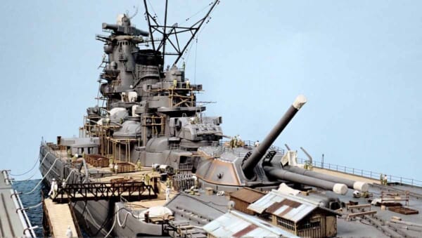 1940年 呉工廠 戦艦大和 ジオラマ - メルカリ