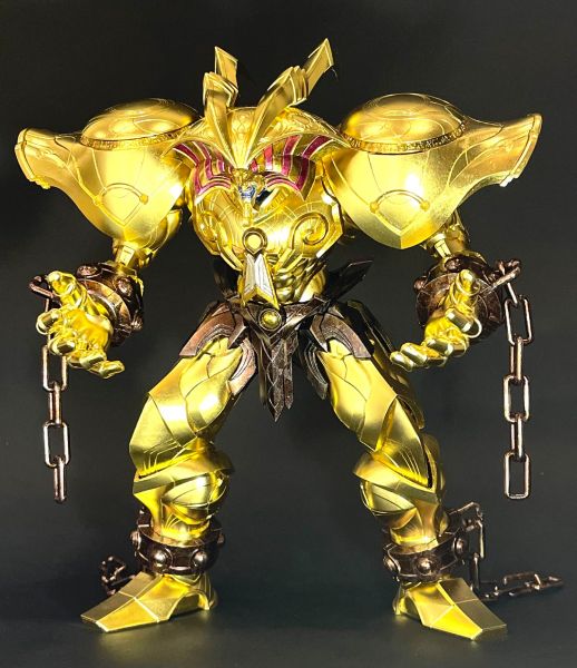 遊戯王「召喚神エクゾディア」のプラモを純金箔仕様に！神々しく
