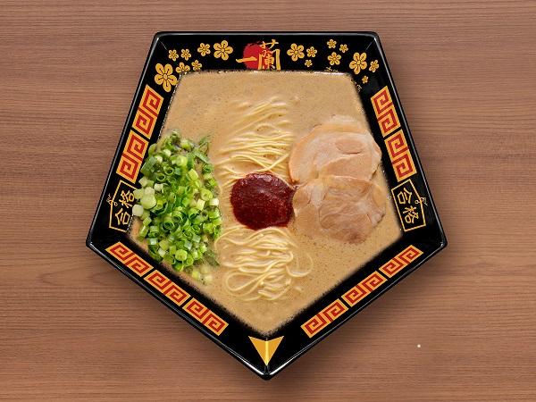 一蘭 合格どんぶり　五角形　太宰府 合格ラーメン｜ラーメン｜天然とんこつラーメン 一蘭