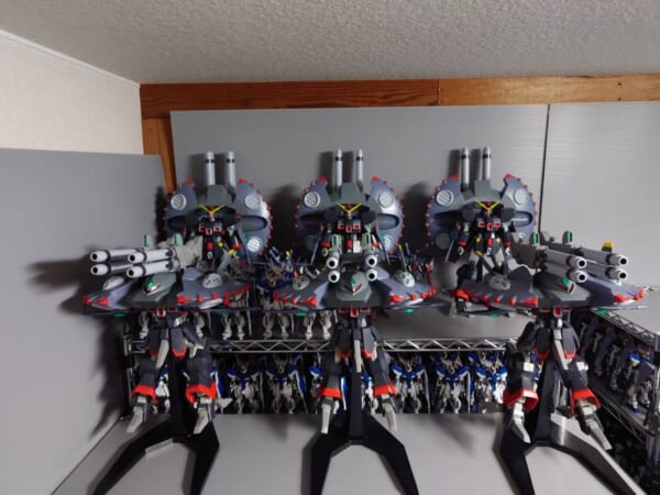 信頼も高い 量産機ガンプラを文字通り「量産」した結果……劇中を思わせる大 その他