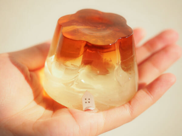 SNSに投稿された「ガラスのプリン」が話題 「美味しそう」「これ欲しい